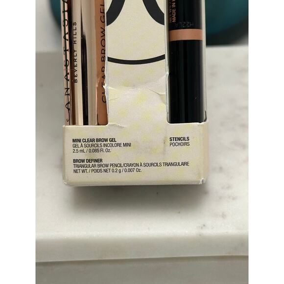 Anastasia Beverly Hills Brow Beginners Kit NIB Taupe 3 Piece Kit - Picture 3 of 4